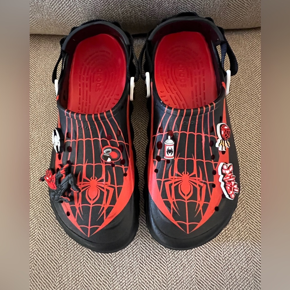 Marvel x Echo Clog 'Team Spider-Man'.  Men’s size 11.